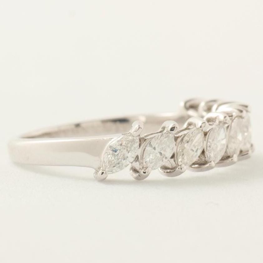 Marquise Natural Diamonds Band Ring