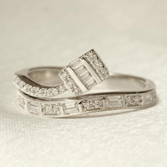 Wrap Diamond Band Ring