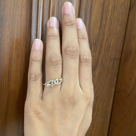 Baguette Natural Diamond Ring