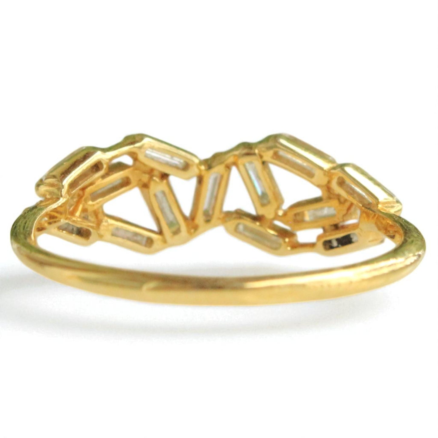 Baguette Natural Diamond Ring