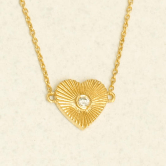 Heart Medallion Diamond Bracelet