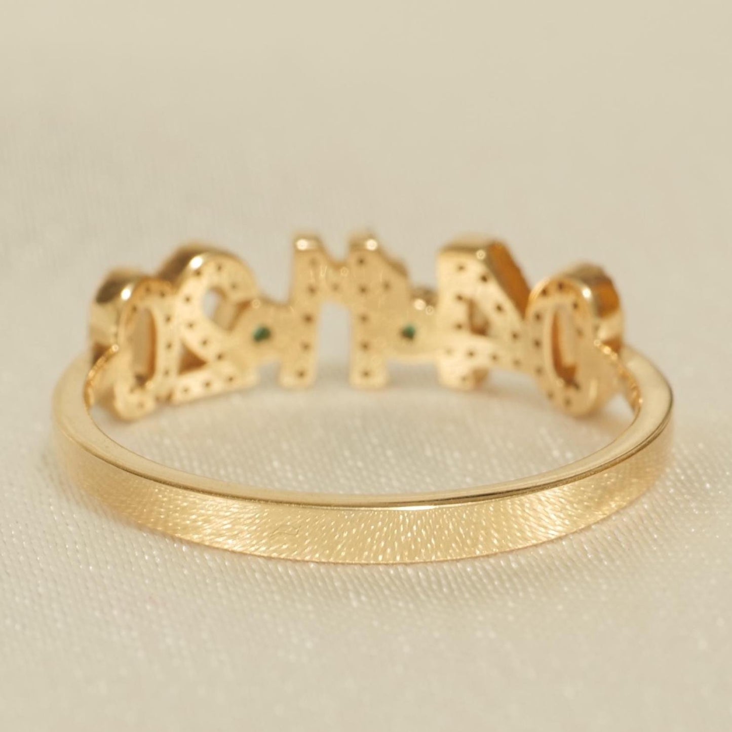 Persaonalized Date Diamond Ring