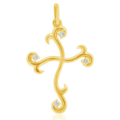 Diamond Cross Pendant