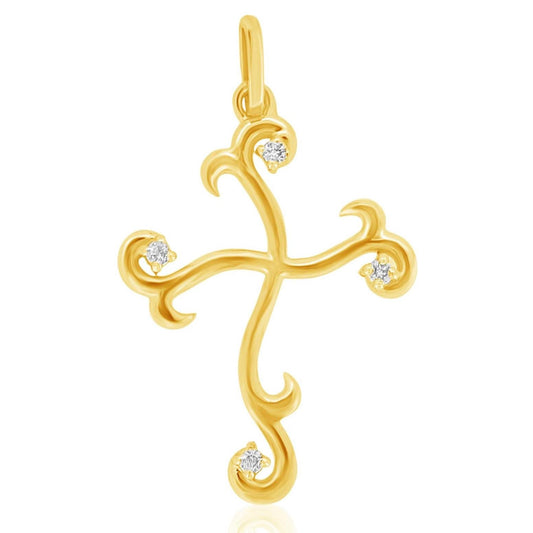 Diamond Cross Pendant