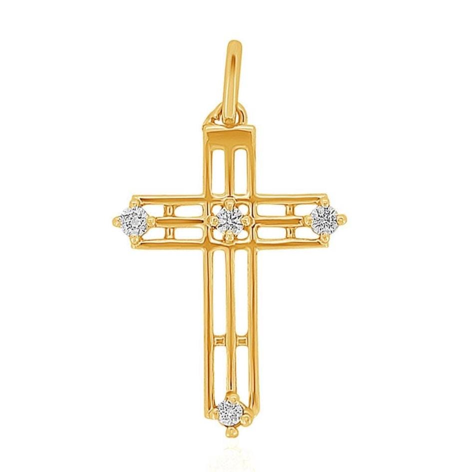 Diamond Cross Pendant