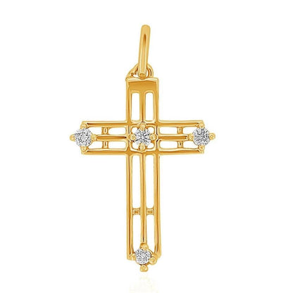 Diamond Cross Pendant