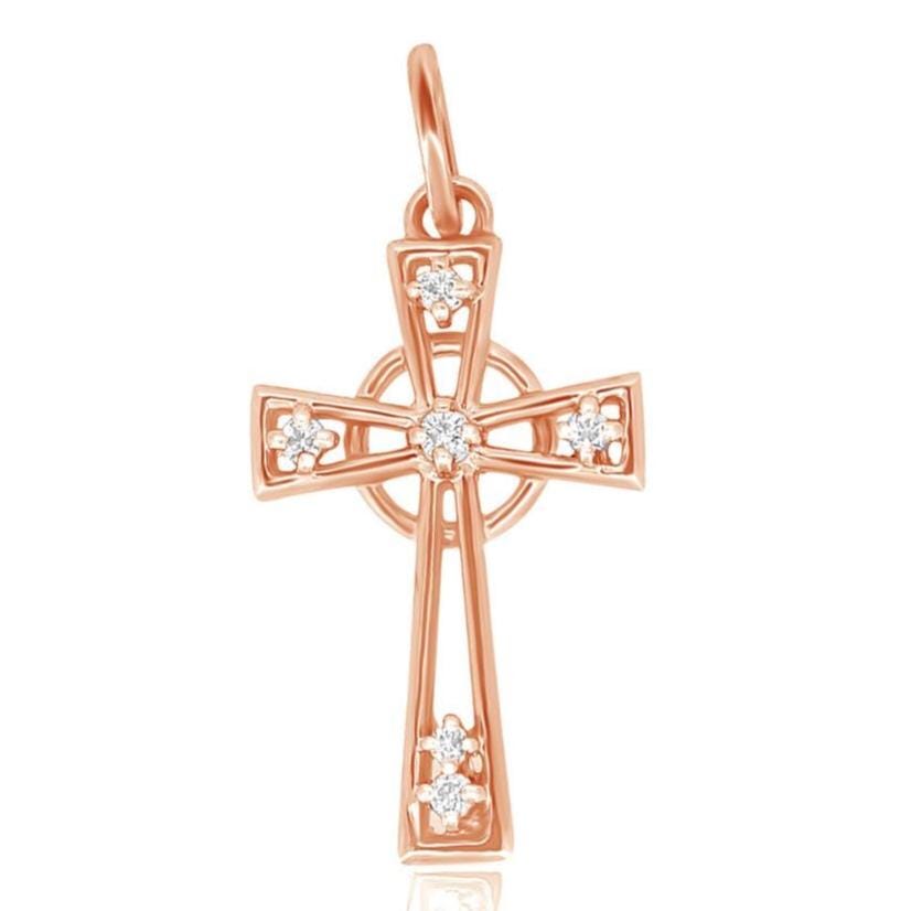 Diamond Celtic Cross Pendant