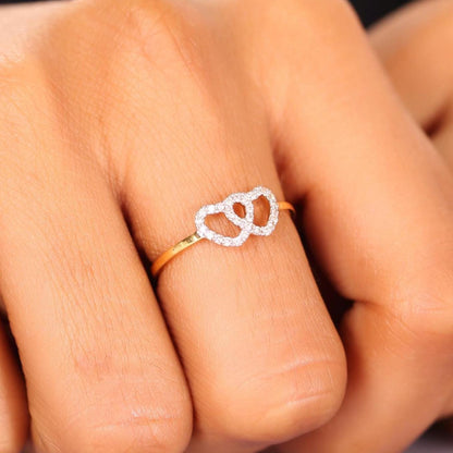 Heart Diamond Ring