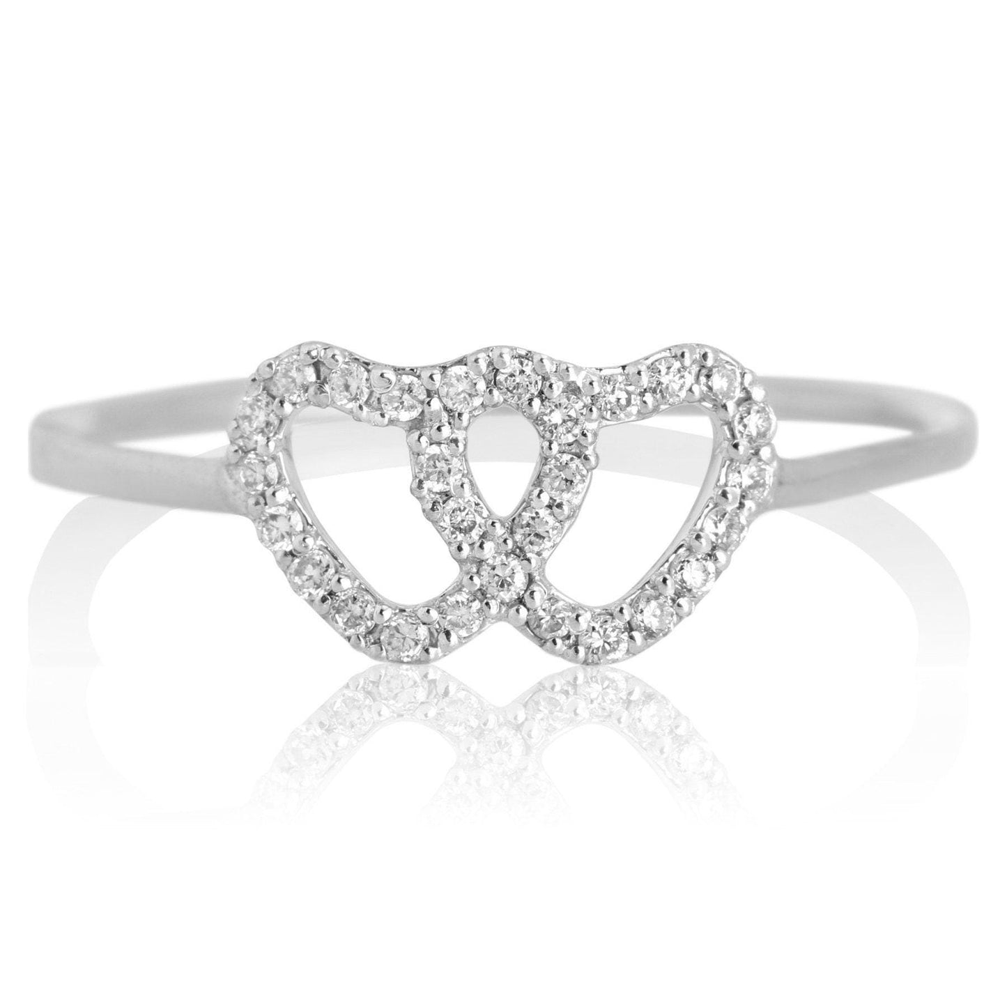 Heart Diamond Ring