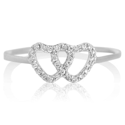 Heart Diamond Ring