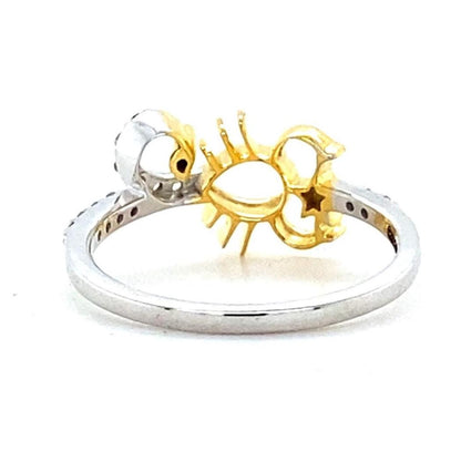 Scorpio Diamond Ring
