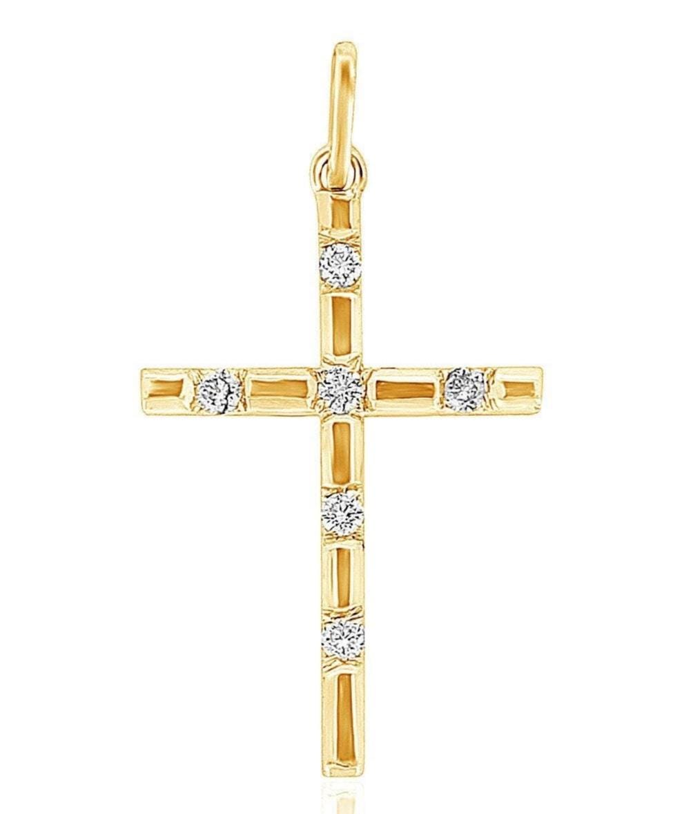Cross Diamond Pendant