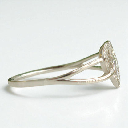 Heart Infinity Diamond Ring