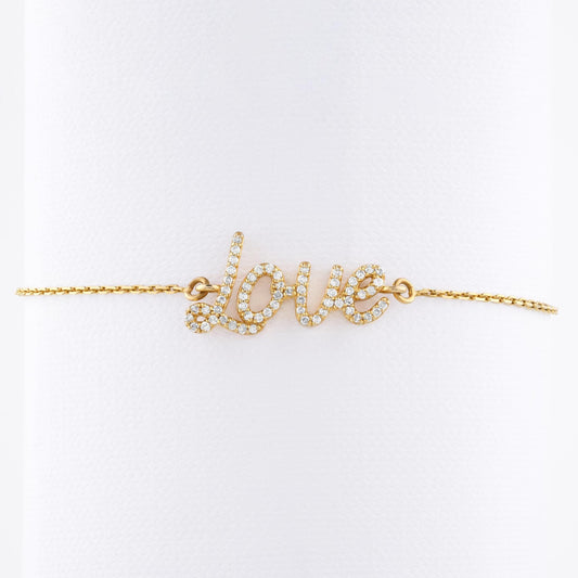 Love Chain Diamond Bracelet