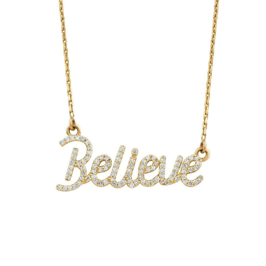 Believe Diamond Necklace