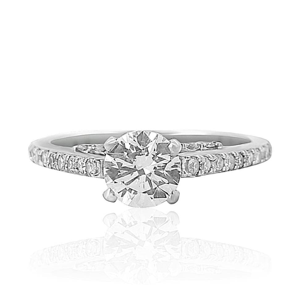 Round Solitaire Diamond Ring