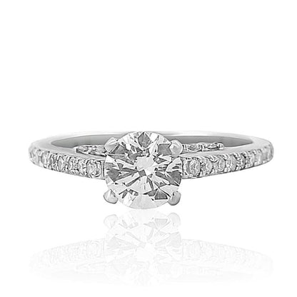 Round Solitaire Diamond Ring