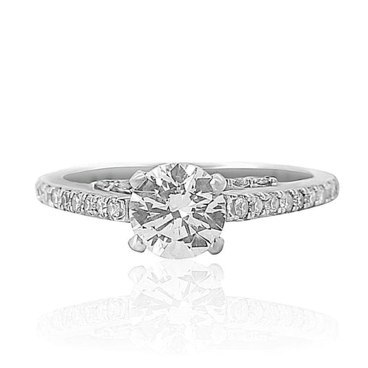 Round Solitaire Diamond Ring