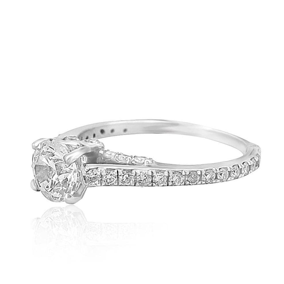 Round Solitaire Diamond Ring