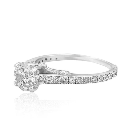 Round Solitaire Diamond Ring