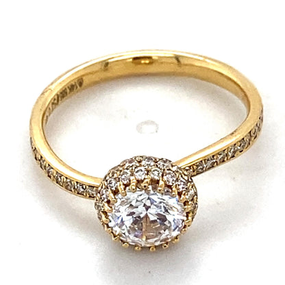 Solitaire Diamond Engagement Ring