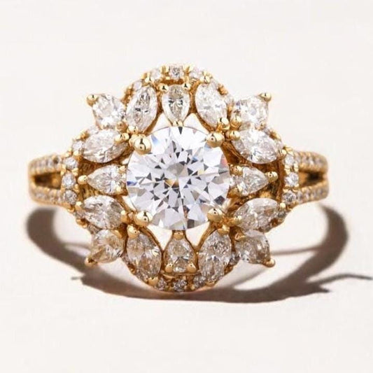 Solitaire Diamond Engagement Ring