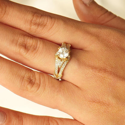 Round Solitaire Diamond Ring