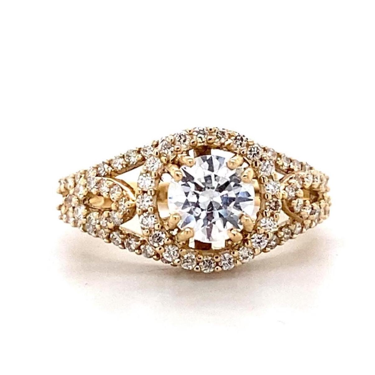 Round Solitaire Diamond Ring