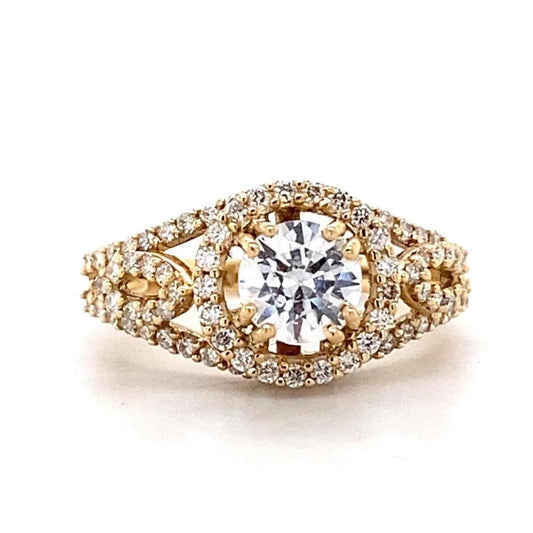 Round Solitaire Diamond Ring