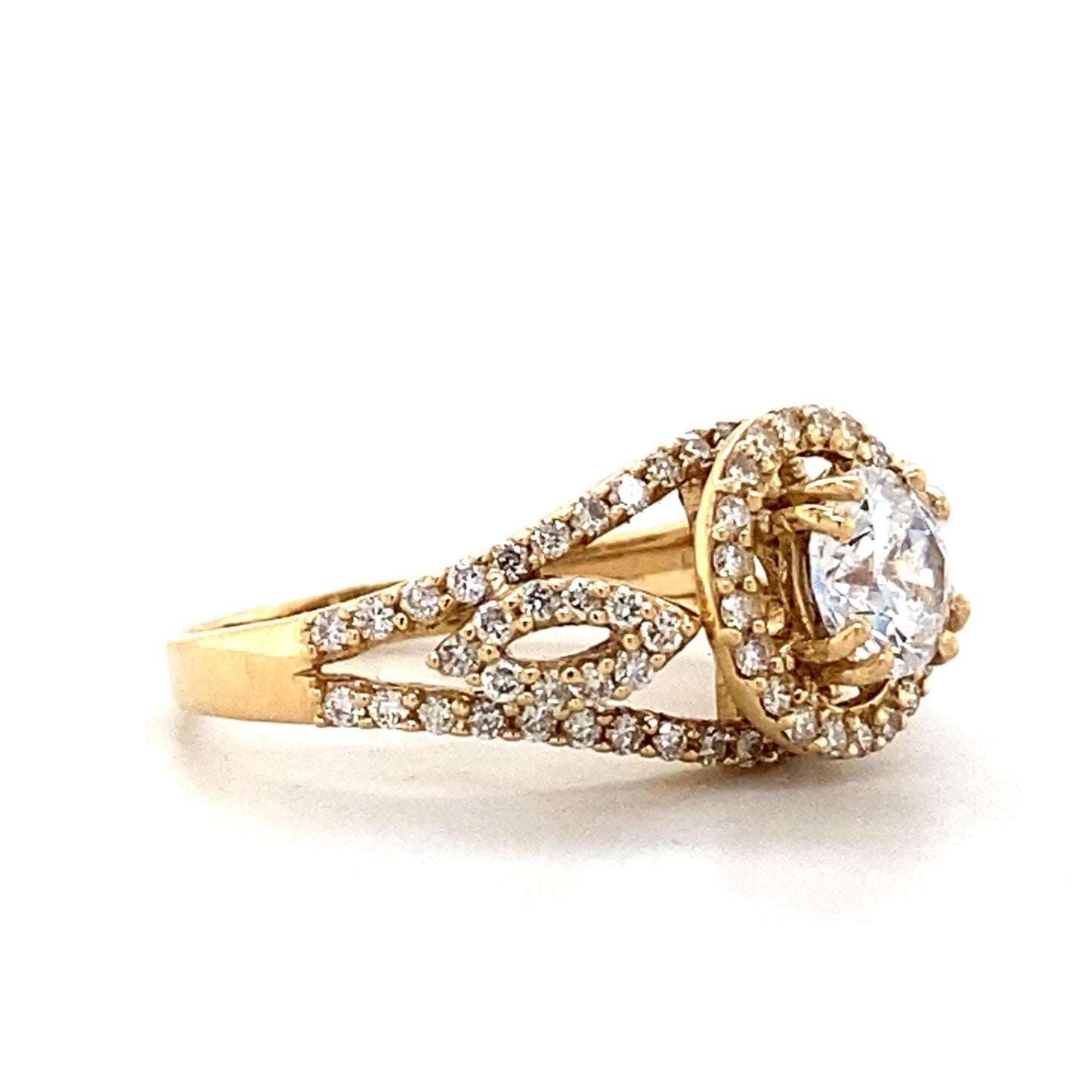 Round Solitaire Diamond Ring