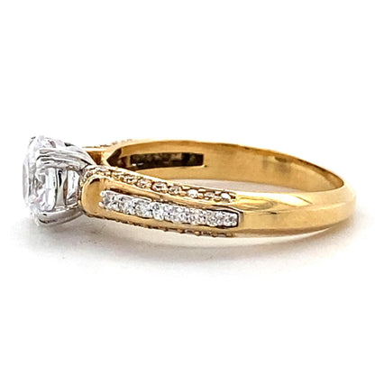 Round Solitaire Diamond Ring