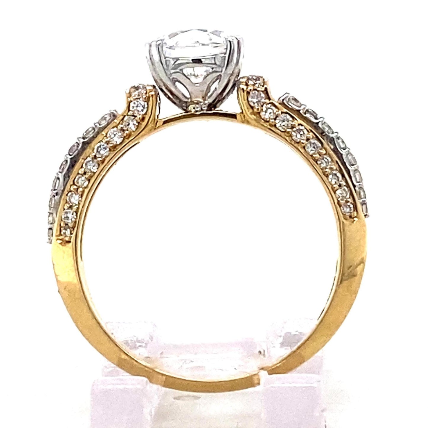 Round Solitaire Diamond Ring
