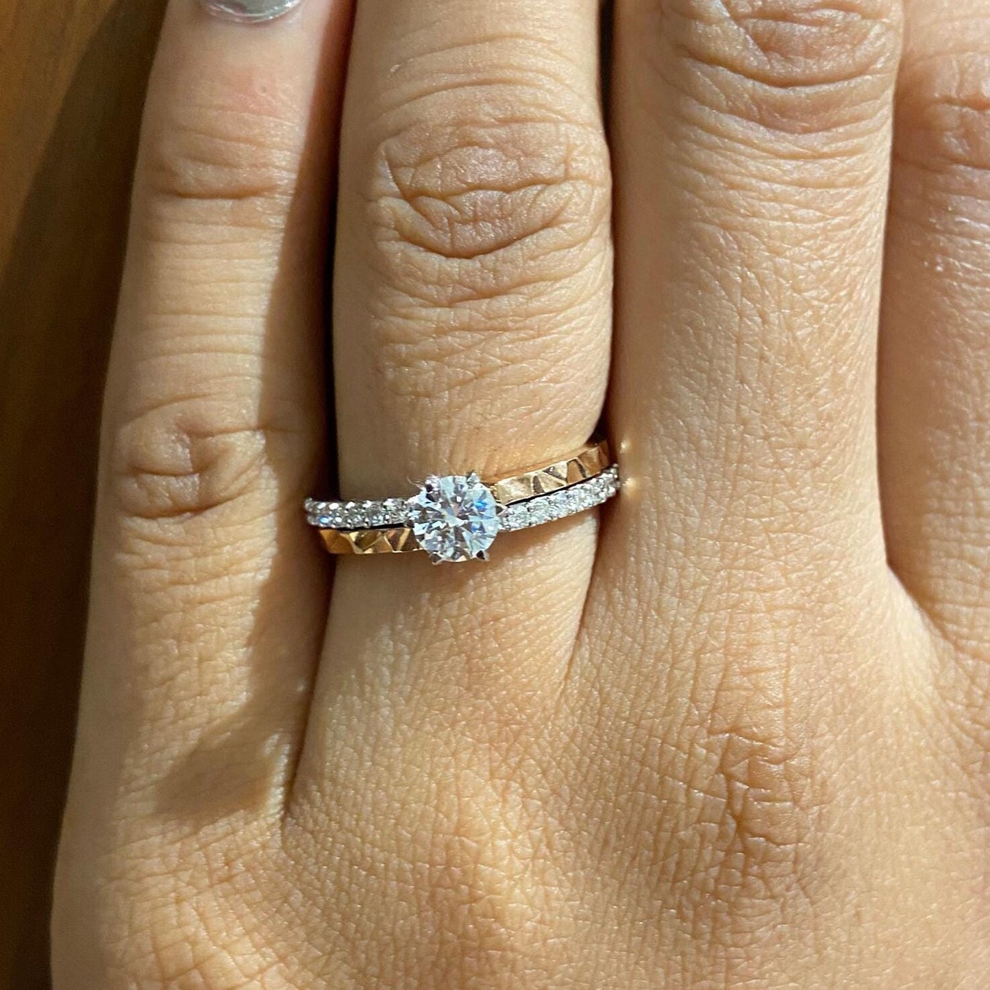 Round Solitaire Diamond Ring