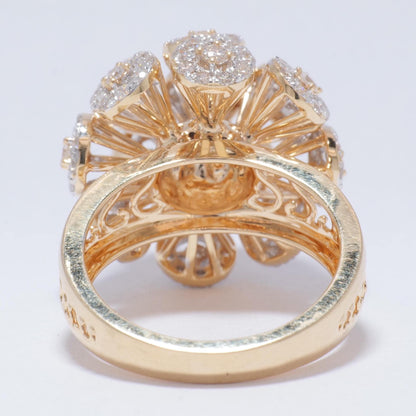 Orb Statement Diamond Ring