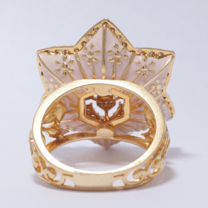 Flower Diamond Ring