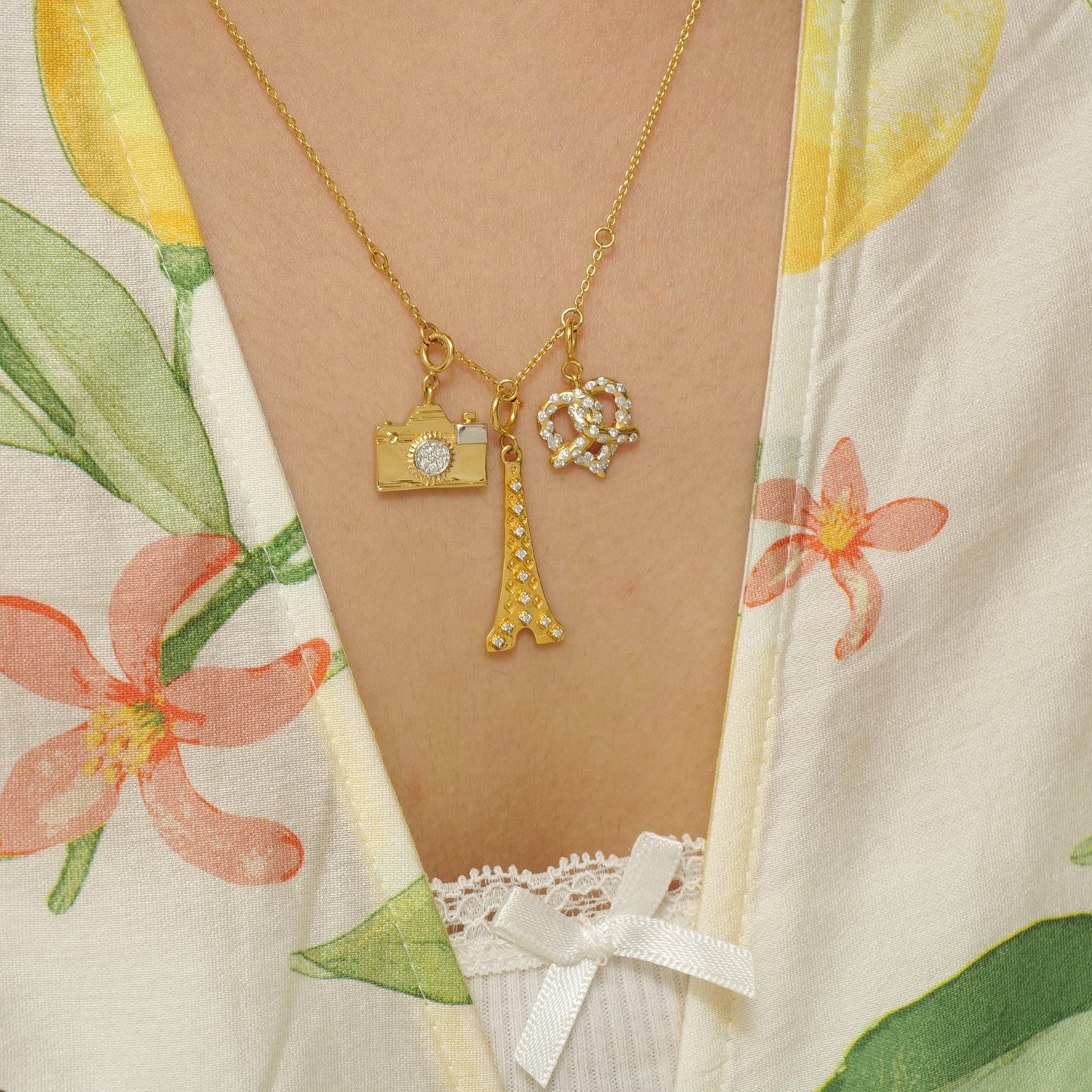 Eiffel Tower Charm Pendant