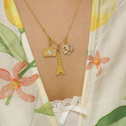 Eiffel Tower Charm Pendant