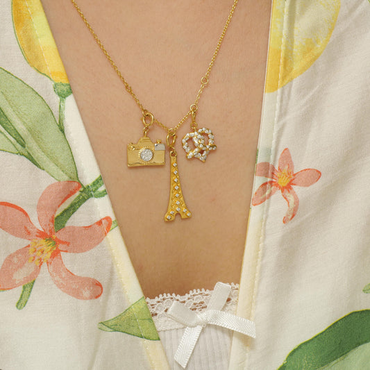 Eiffel Tower Charm Pendant