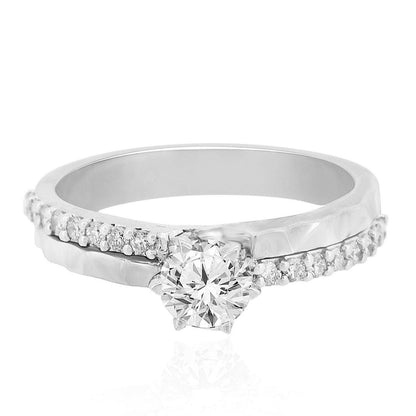 Round Solitaire Diamond Ring