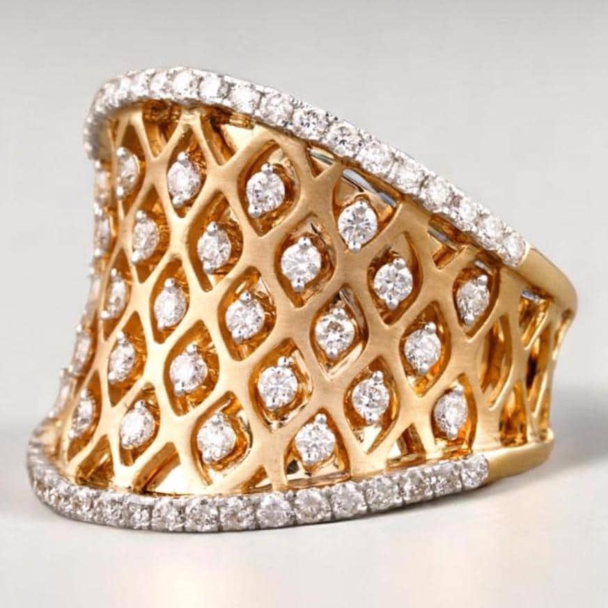 Diamond Cocktail Ring