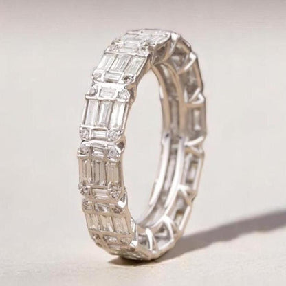 Emerald Illusion Wedding Ring