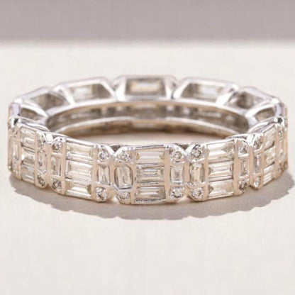 Emerald Illusion Wedding Ring