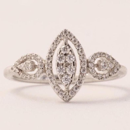 Halo Marquise Diamond Ring