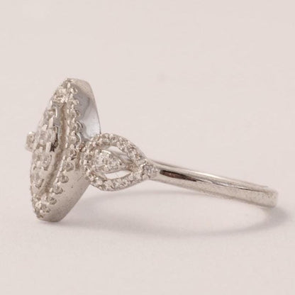 Halo Marquise Diamond Ring