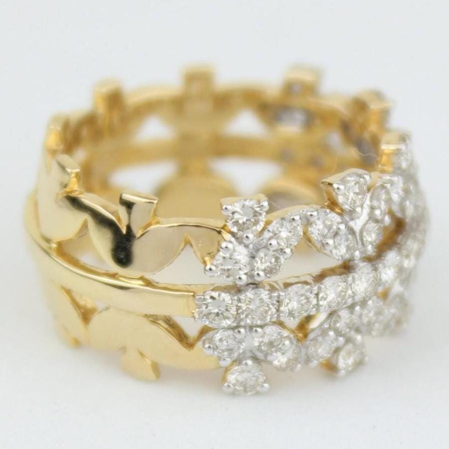 Crown Diamond Ring