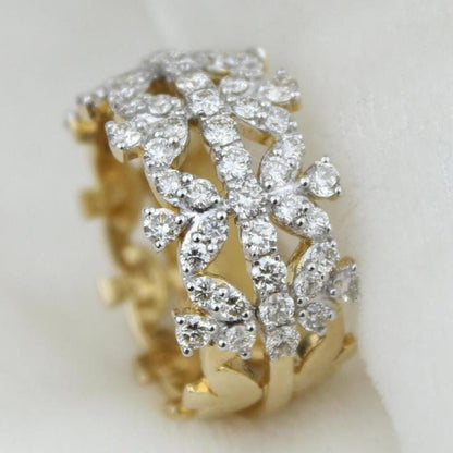 Crown Diamond Ring