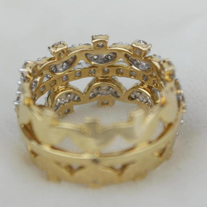 Crown Diamond Ring