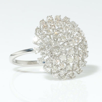 Starburst Dome Diamond Ring