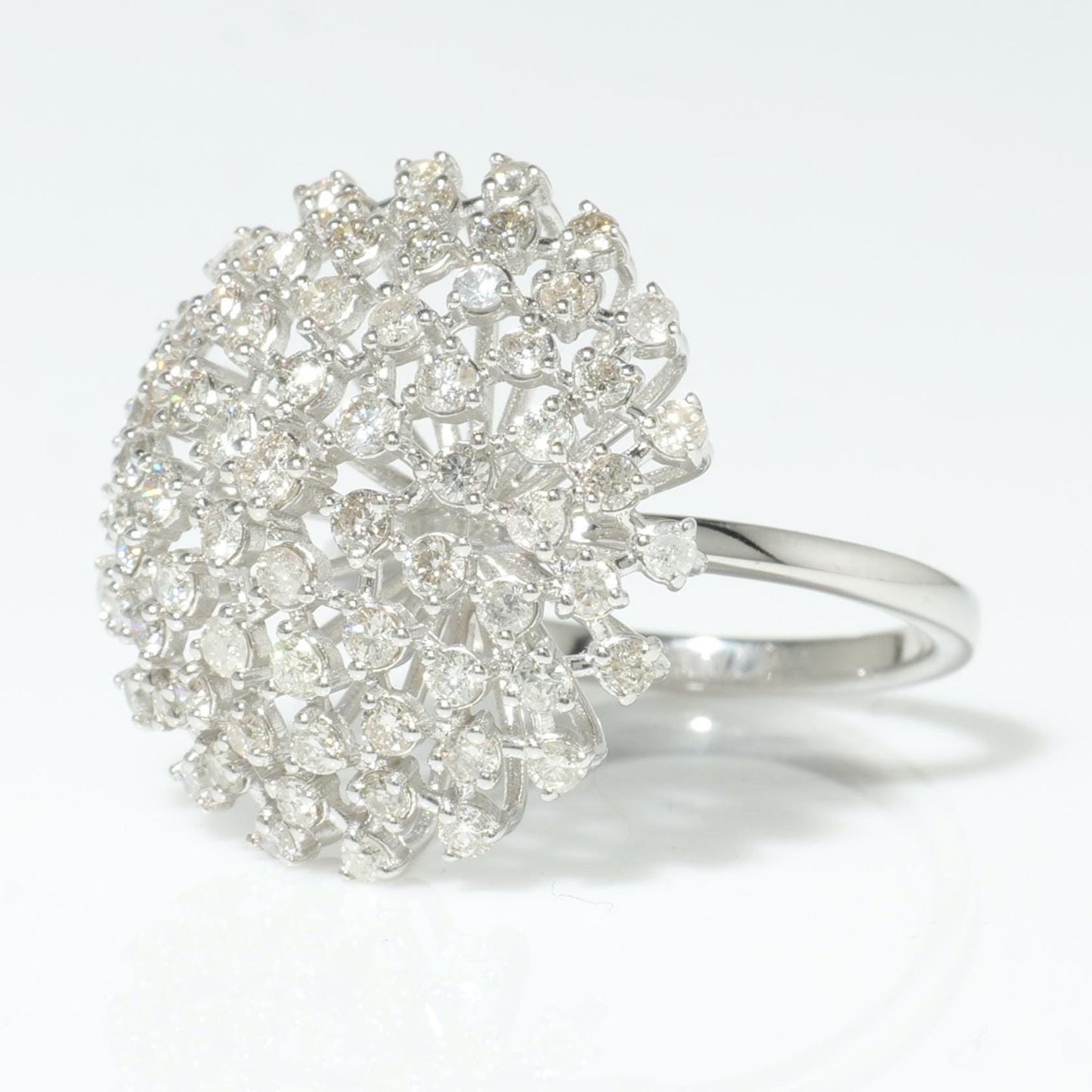 Starburst Dome Diamond Ring