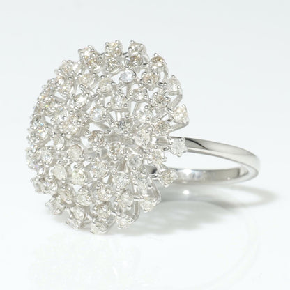 Starburst Dome Diamond Ring